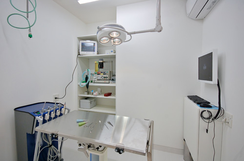 歯科処置室
