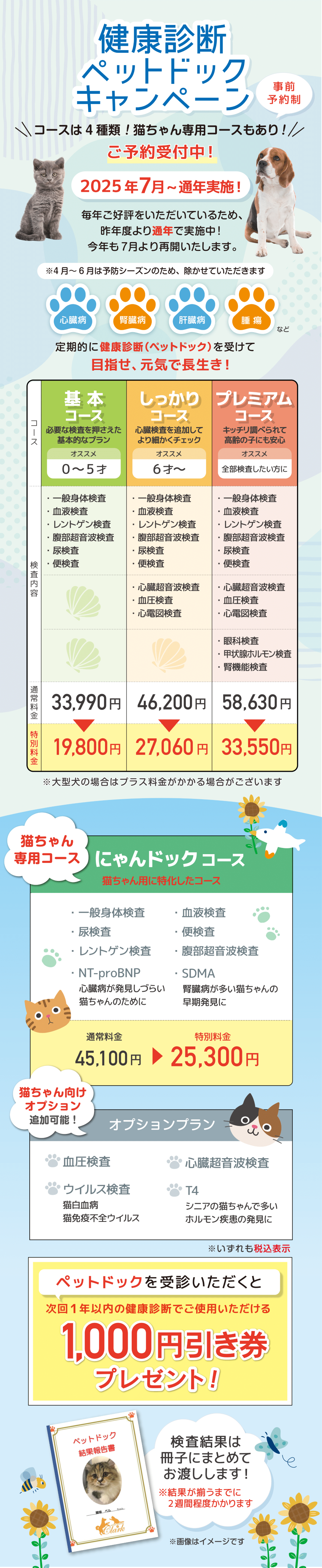 健康診断キャンペーン